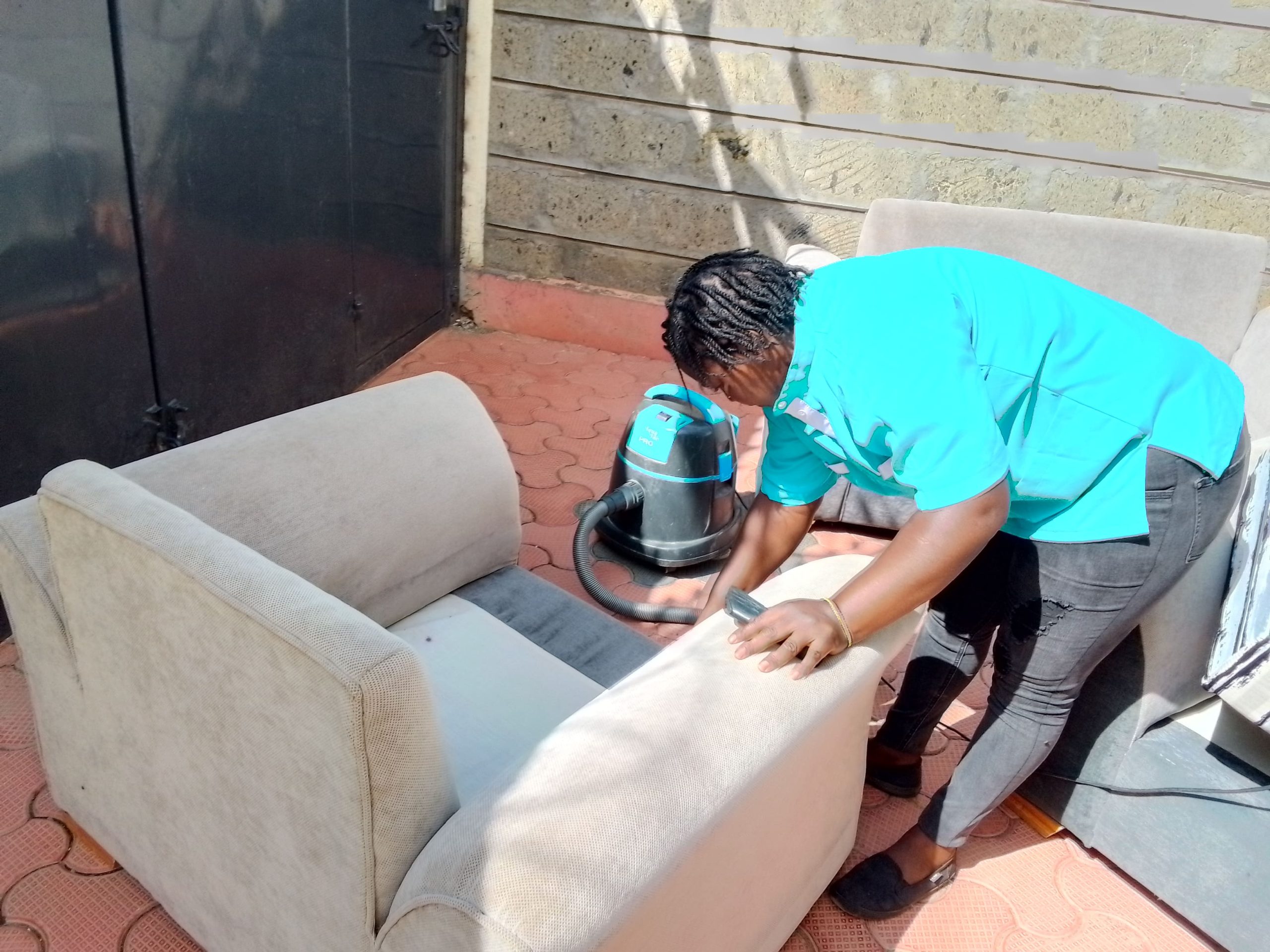 Sofa cleaning
